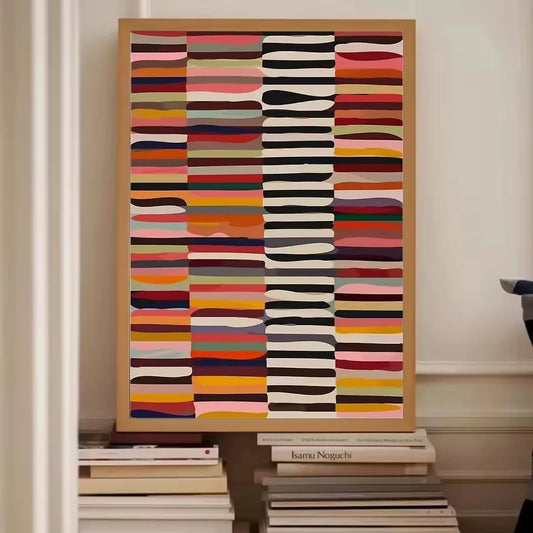 Abstract Canvas Wall Art Modern Geometric Painting Minimalist Home Decor Large Print Contemporary Artwork Living Room Decor