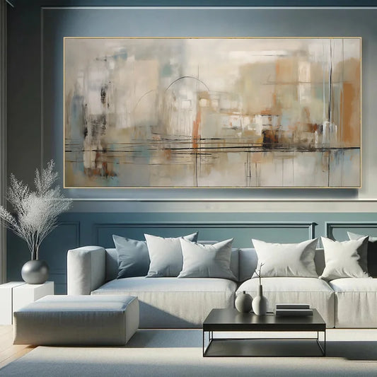 1pc Extra Large Modern Abstract Canvas Wall Art Home Decoration Poster Print, Wall Art Decor, Bedroom Artwork, Frameless Poster